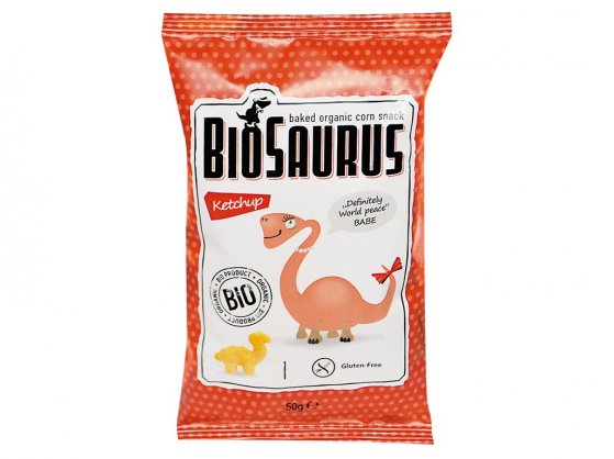 Bio snack Biosaurus kečup babe 50g