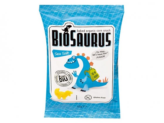 Bio snack Biosaurus sůl junior 50g