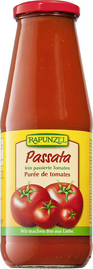 Bio drcená rajčata Passata 680g         