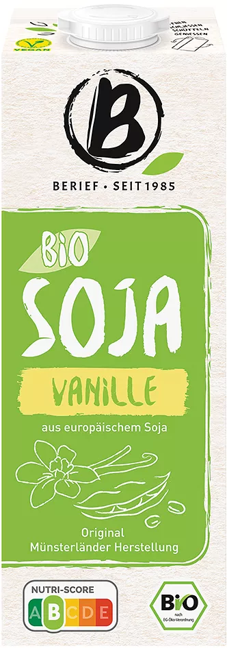 Bio Sojový nápoj vanilka 1 l Berief