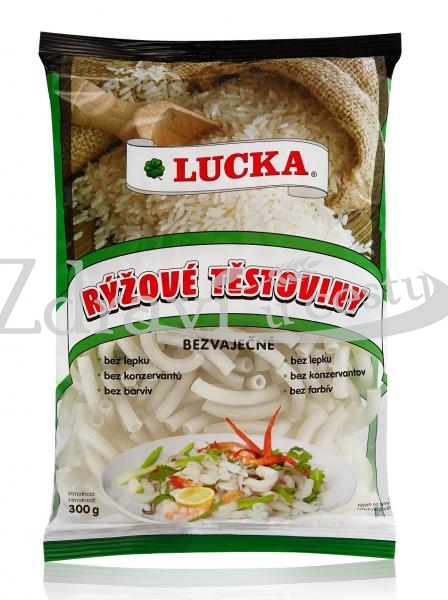 Rýžové 300g Lucka trubky