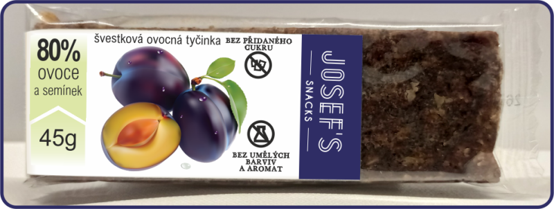 Ovocná švestková tyčinka 45g    