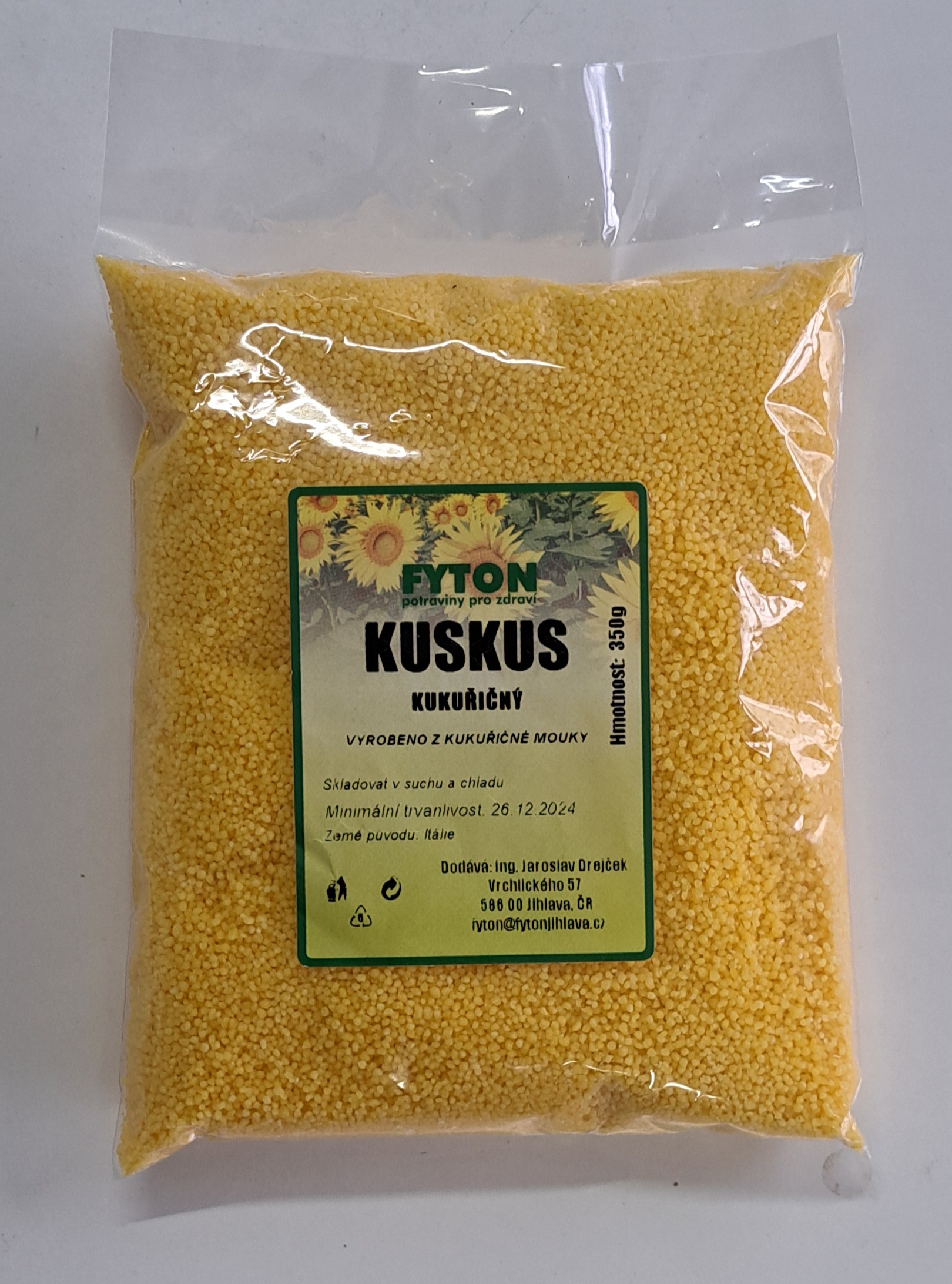 Kuskus kukuřičný 350g