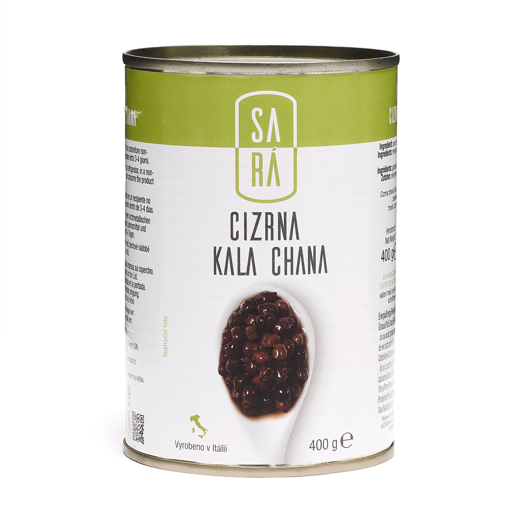 Cizrna tmavá  ve slaném nálevu 400g