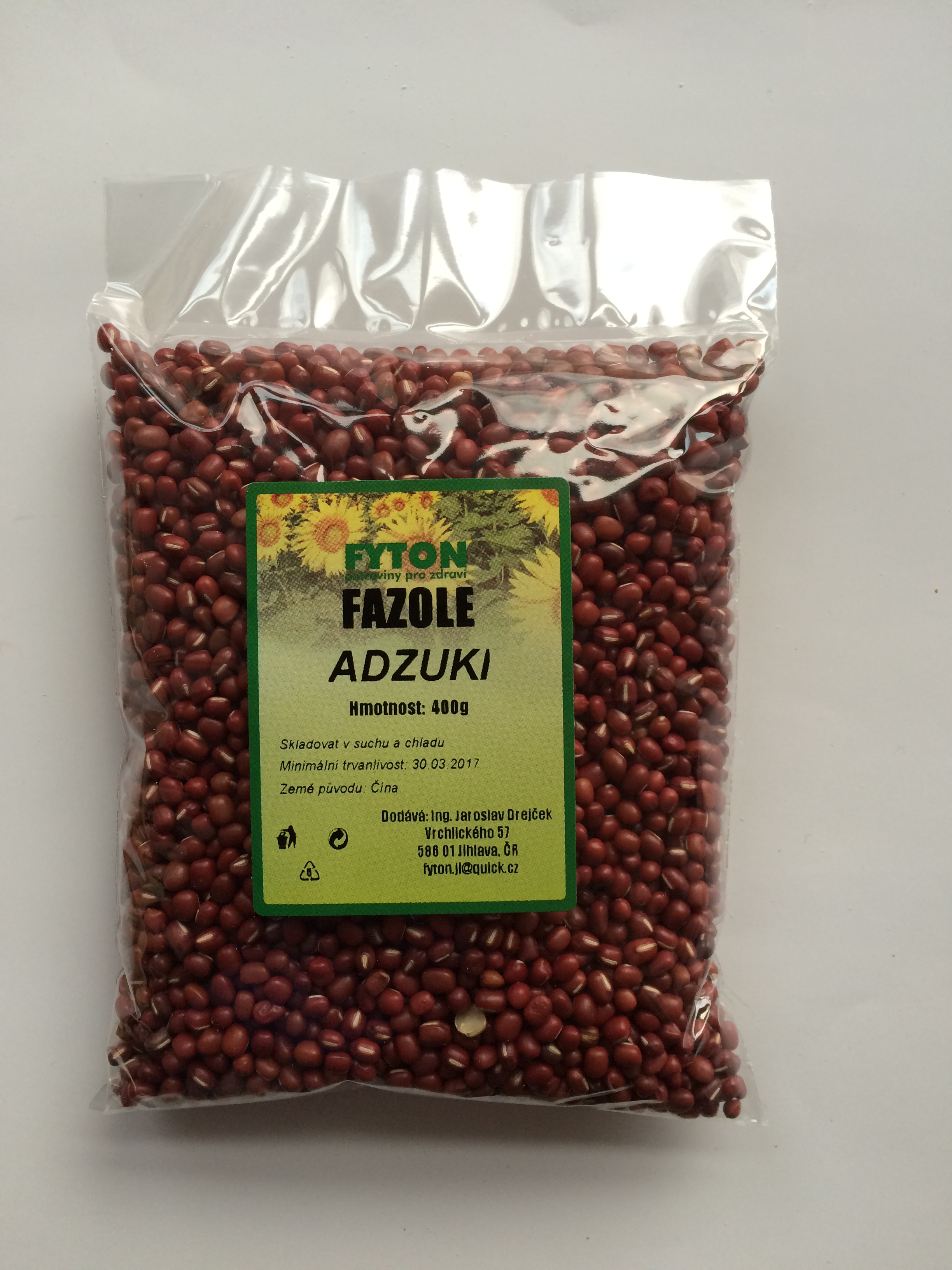 Fazole adzuki 400g