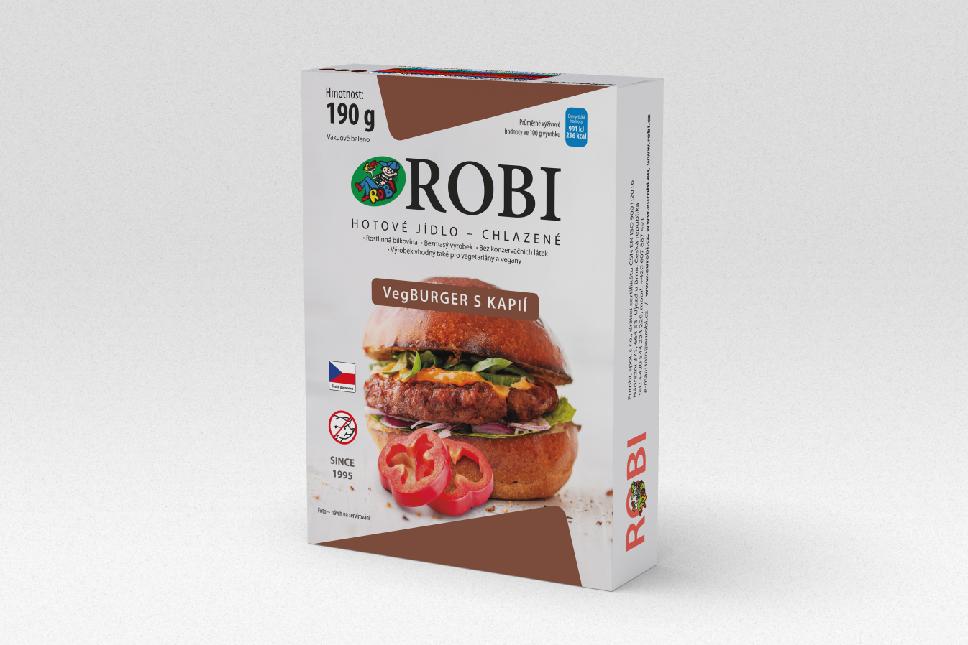 ROBI VegBURGER s kapií 150g