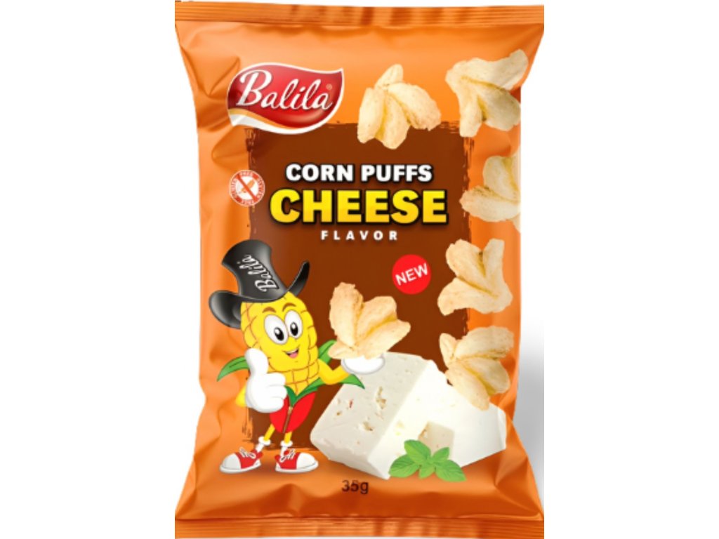 Kukuřičné křupky BALILA cheese