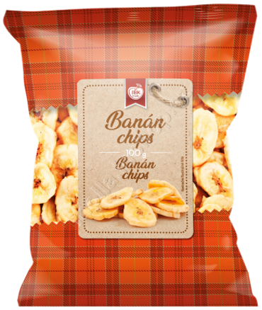 Banán chips 100g IBK