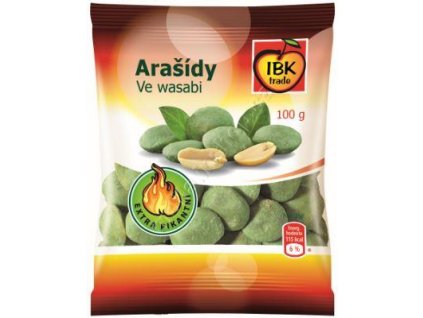 Arašídy ve Wasabi 100g IBK