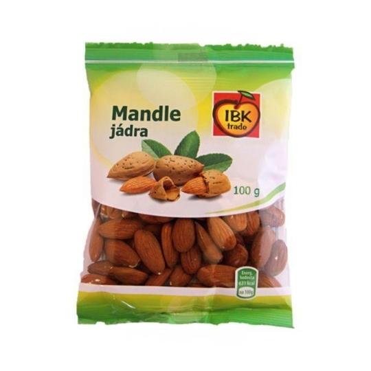 Mandle jádra 100g IBK