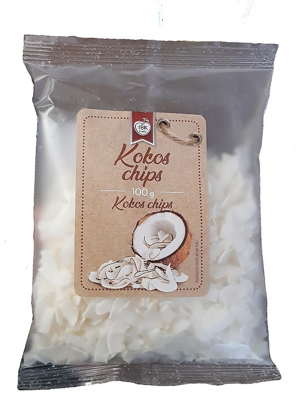 Kokos chips 100g IBK