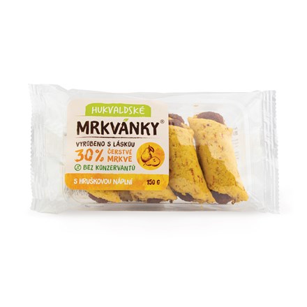 Mrkvánky hruškové 150g