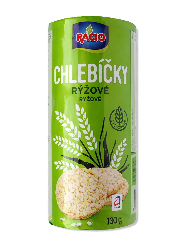 Racio Chlebíčky rýžové 130g