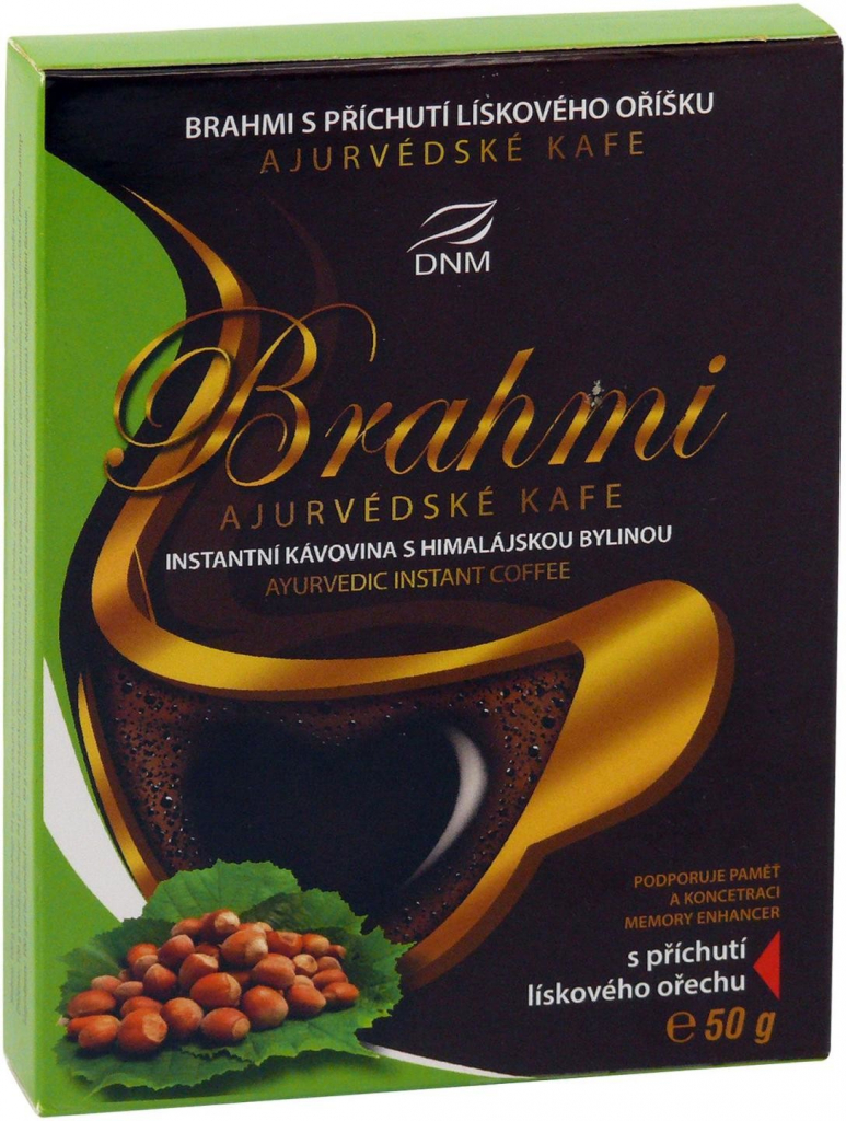 Ajurvédské kafe Brahmi s př. lísk. oříšku 50g