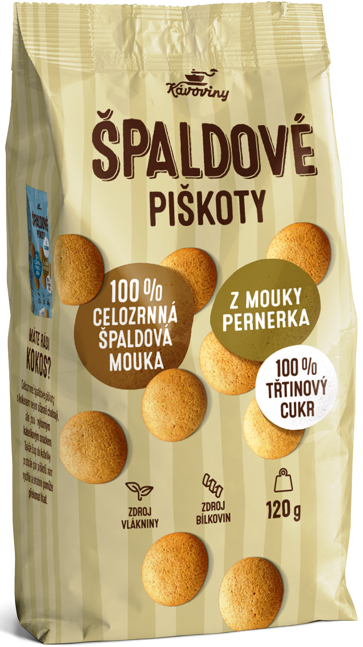 Piškoty špaldové 120g