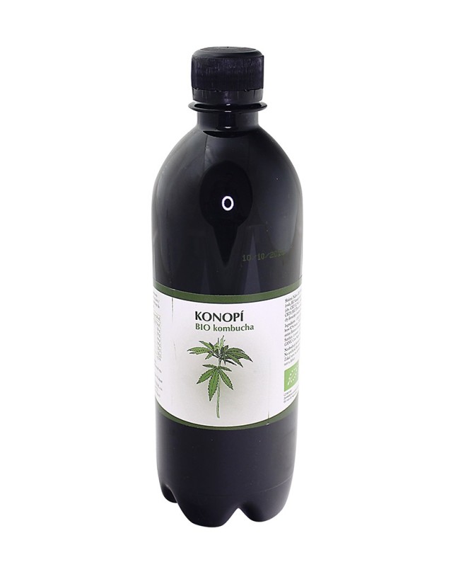 Kombucha Bio Konopí 0,5 l