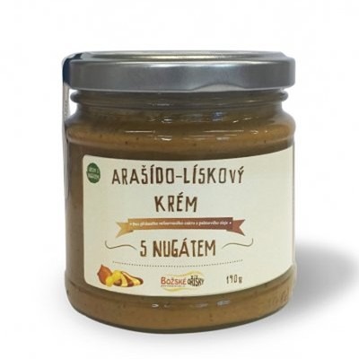 Krém Arašído - lískový s nugátem 190g