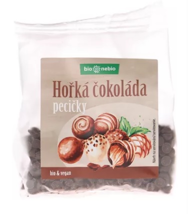 Bio pecičky z hořké čokolády 100g