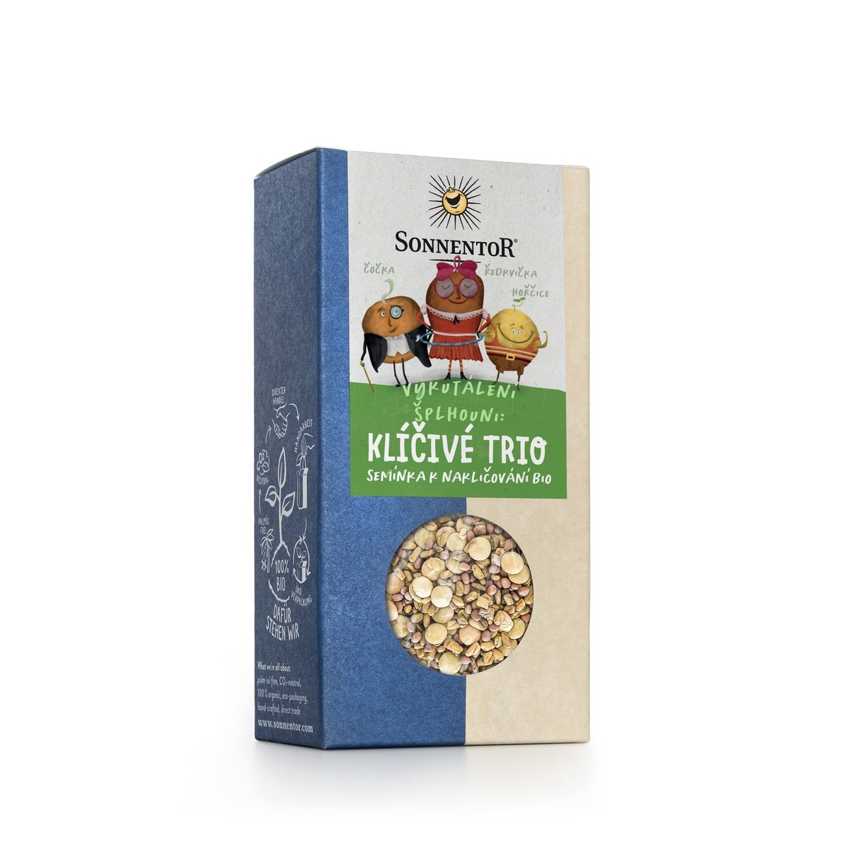 Sonnentor klíčivé trio 120g                     