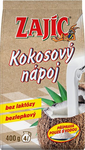 Kokosový nápoj Zajíc 400g