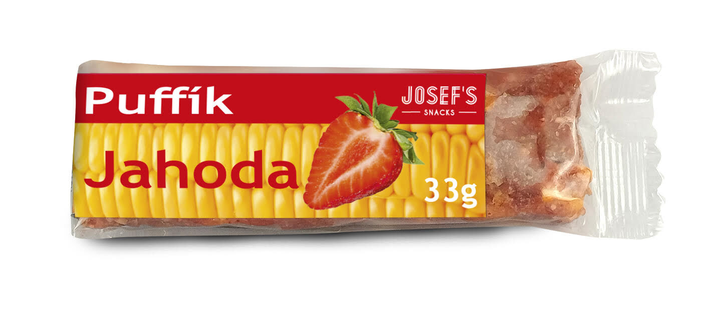  Puffík Jahodová tyčinka 33g