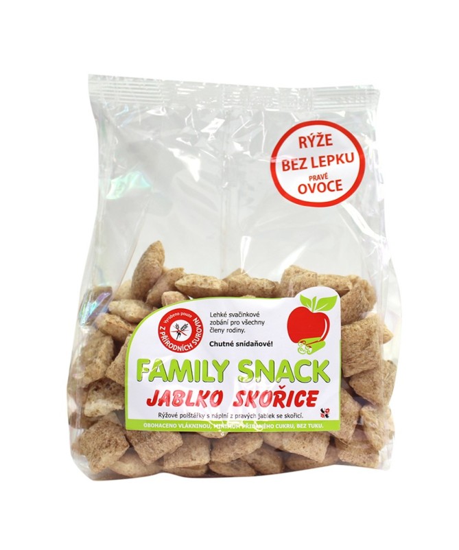 Family snack JABLKO SKOŘICE 200g