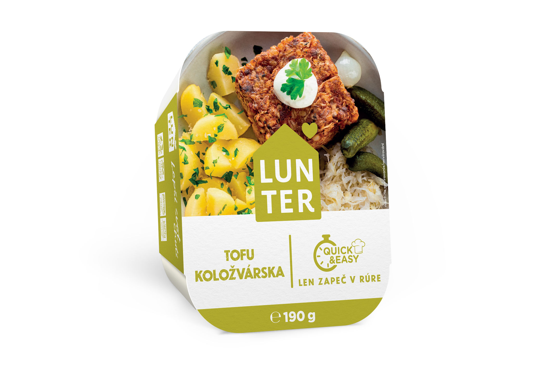 Hotová jídla Tofu koložvárská 190g