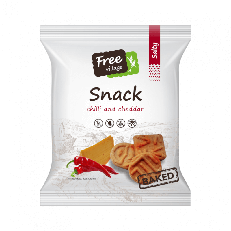 Snack chilli a čedar 100g