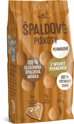 Piškoty špaldové perníkové 120g