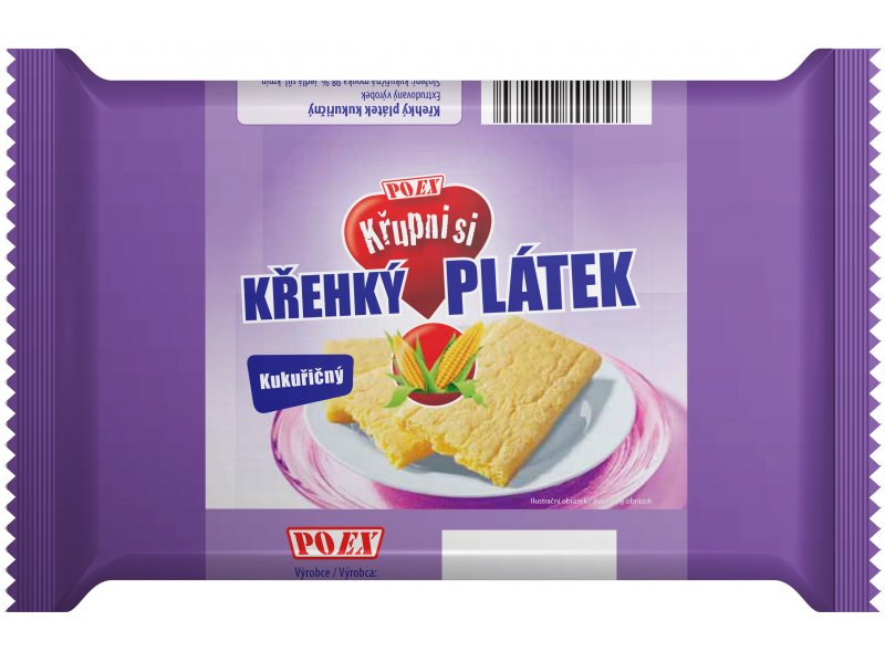 Křehký plátek kukuřičný 65g