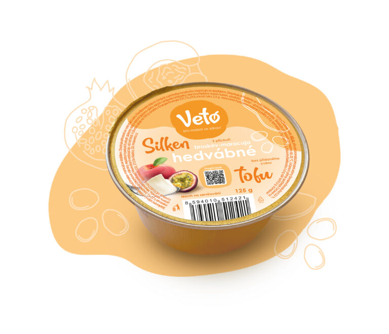 Silken hedvábné tofu broskev- maracuja 125g