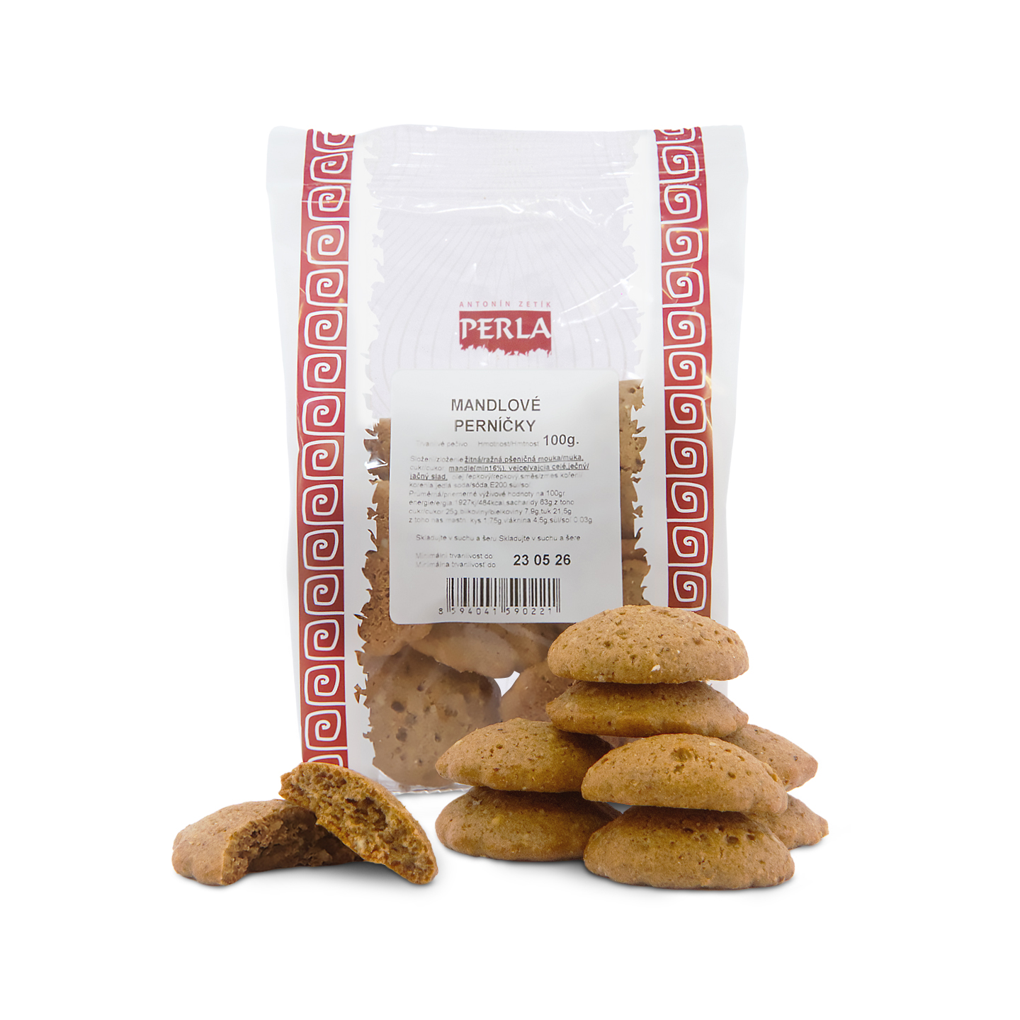 Perla Mandlové perníčky 100g