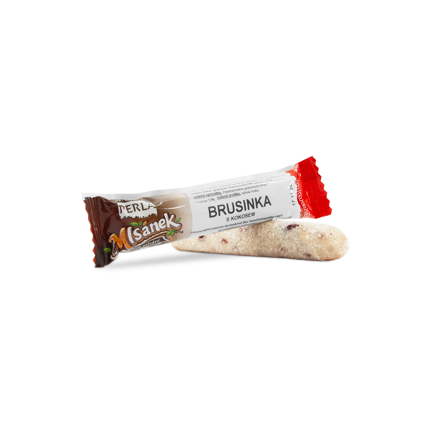 Perla Brusinka s kokosem 50g