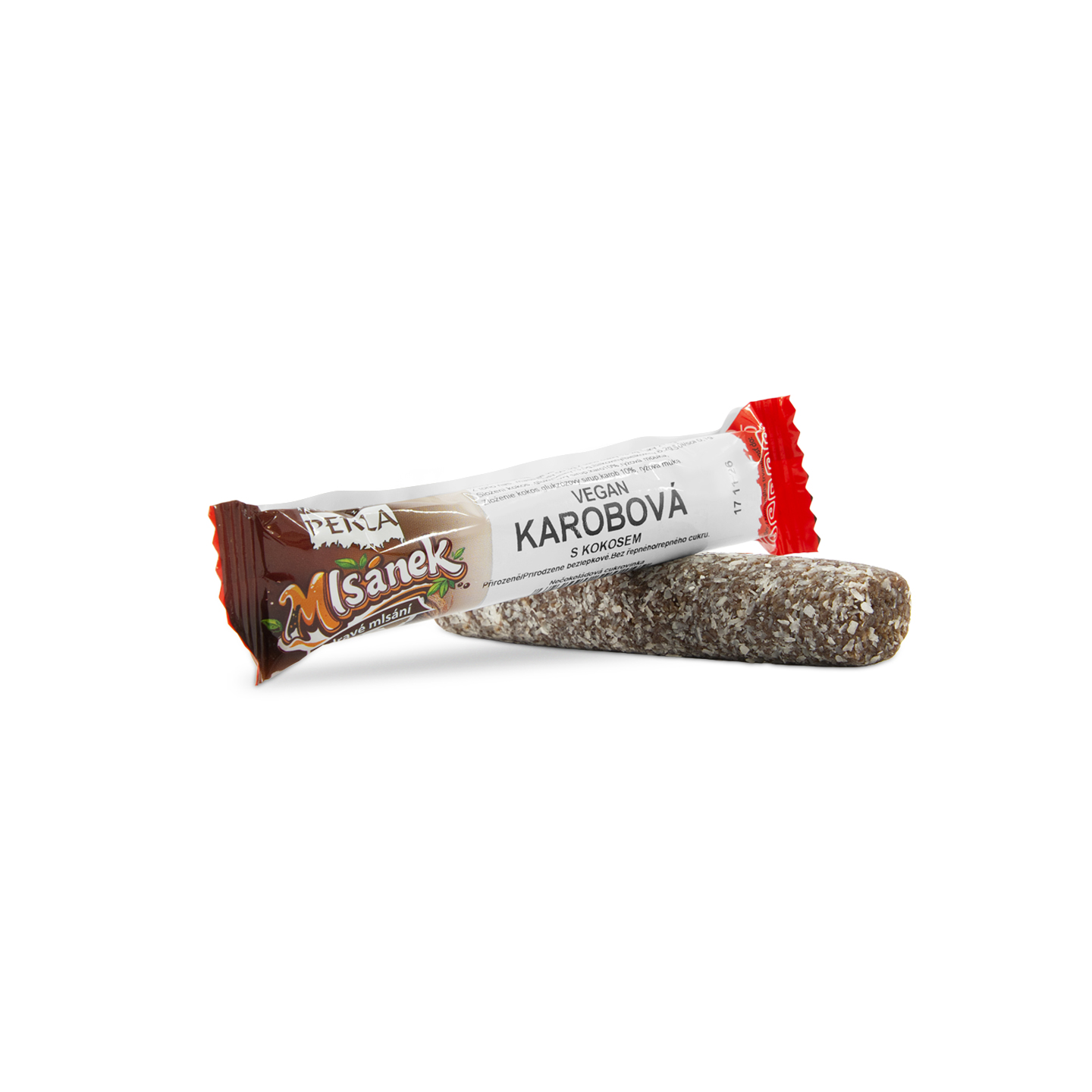 Perla Karobová s kokosem 50g 