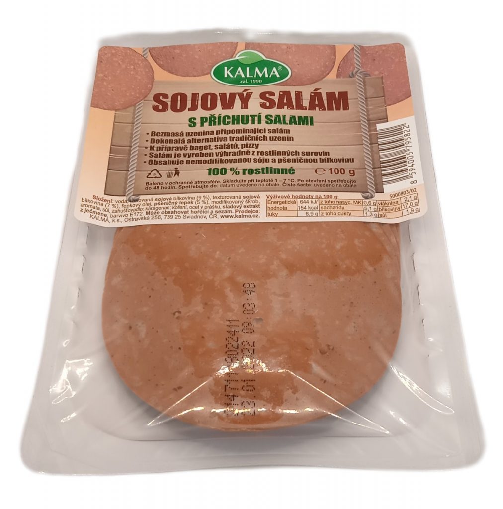 Salám sojový krájený salami 100g