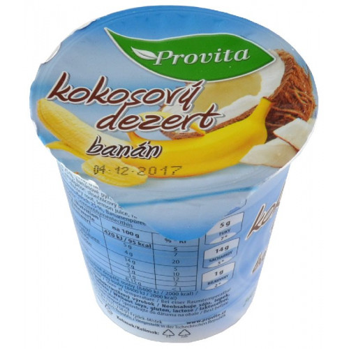 Kokosový dezert banán 140g