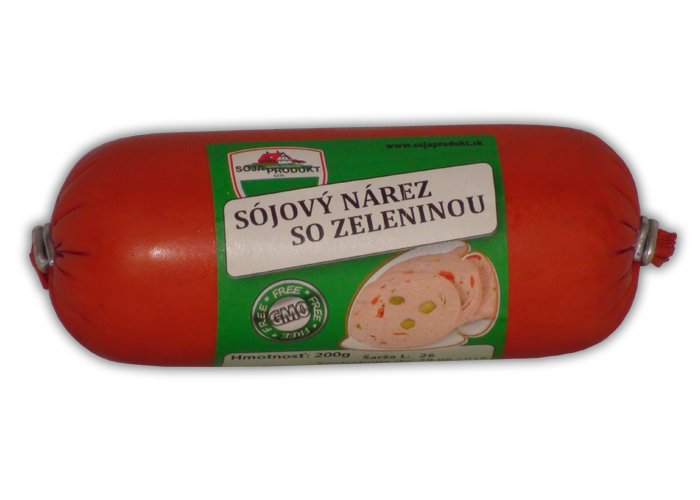 Nářez sojový se zeleninou 200g