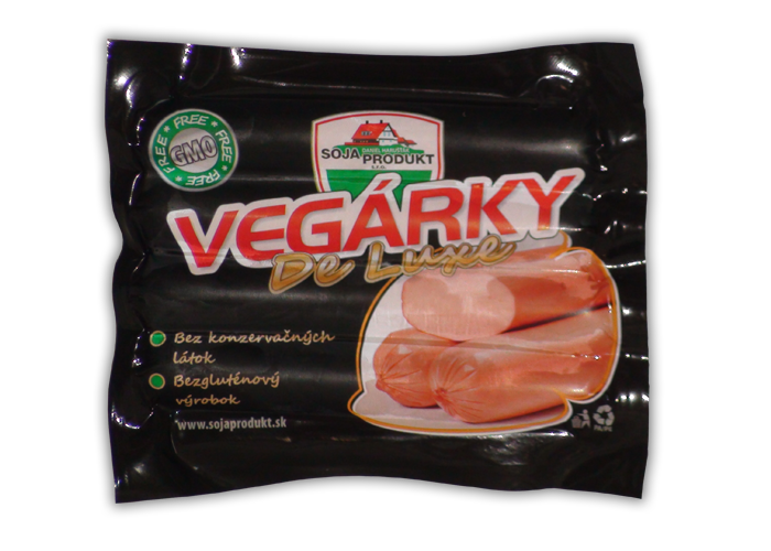 Vegárky de luxe sojové párky 200g