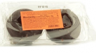 Montánky s malinovou náplní 65g