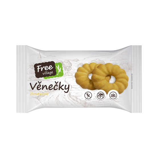 Perník Věnečky žloutkové 100g