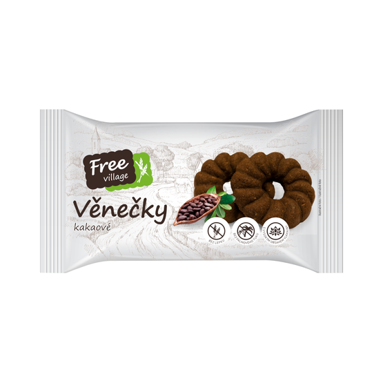 Perník Věnečky kakaové  100g