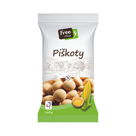 Perník Piškoty bezlepkové 120g