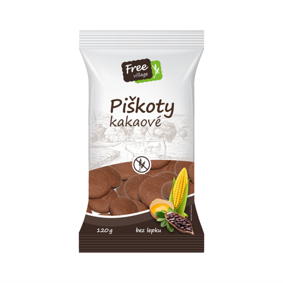 Perník Piškoty kakaové 120g