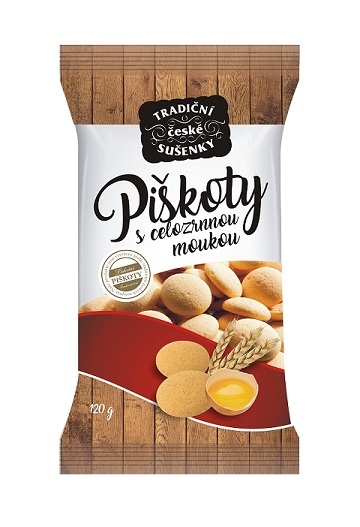 Perník Piškoty celozrnné 120g