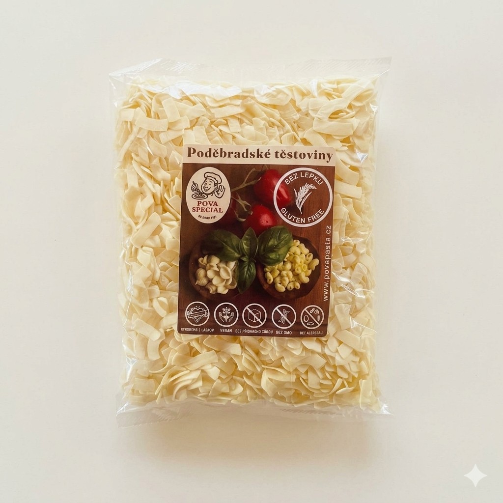 POVA 250g široké nudle