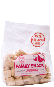 Family snack JAHODA 165g