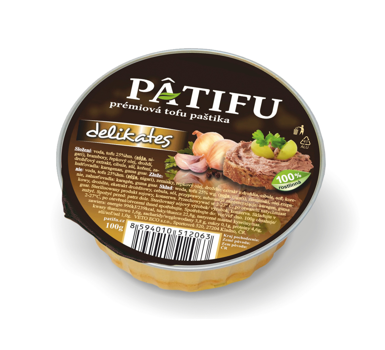 Patifu delikates 100g