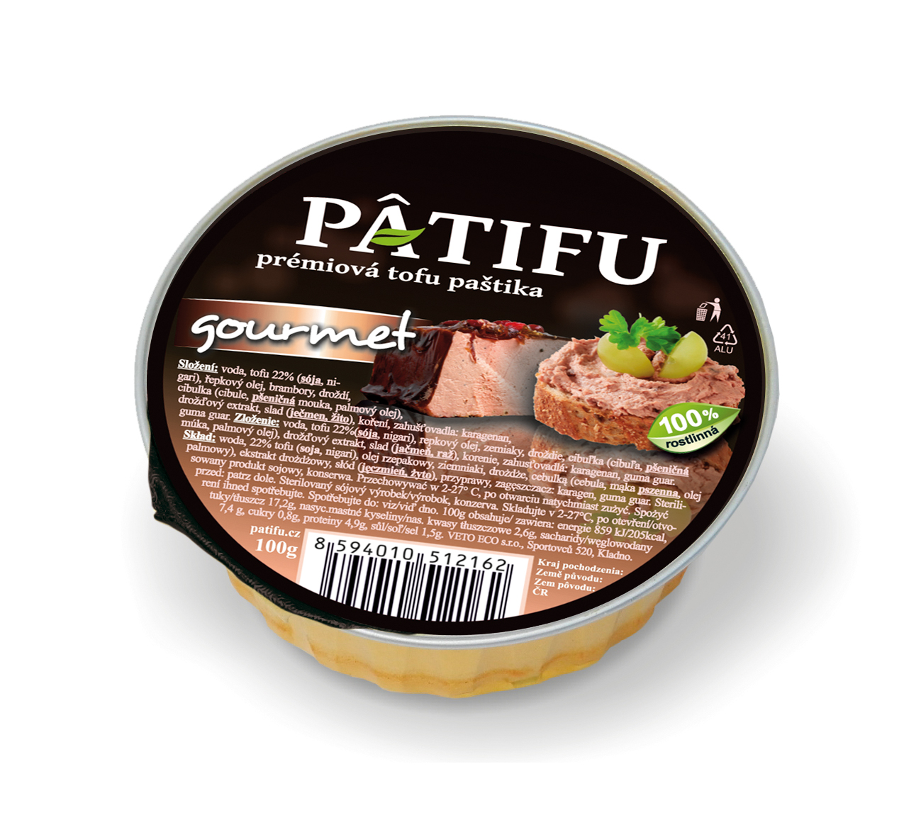 Patifu gourmet 100g