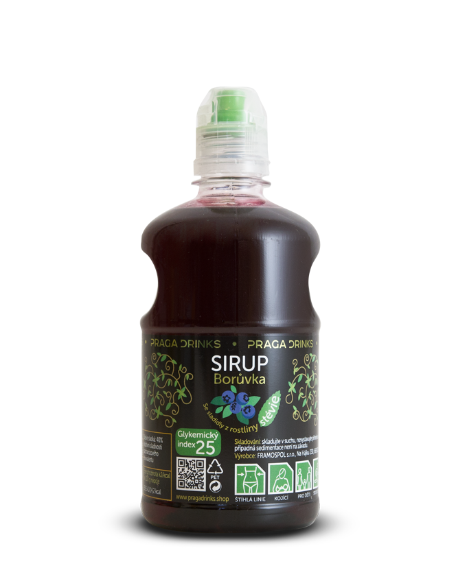 Sirup stévie Borůvka