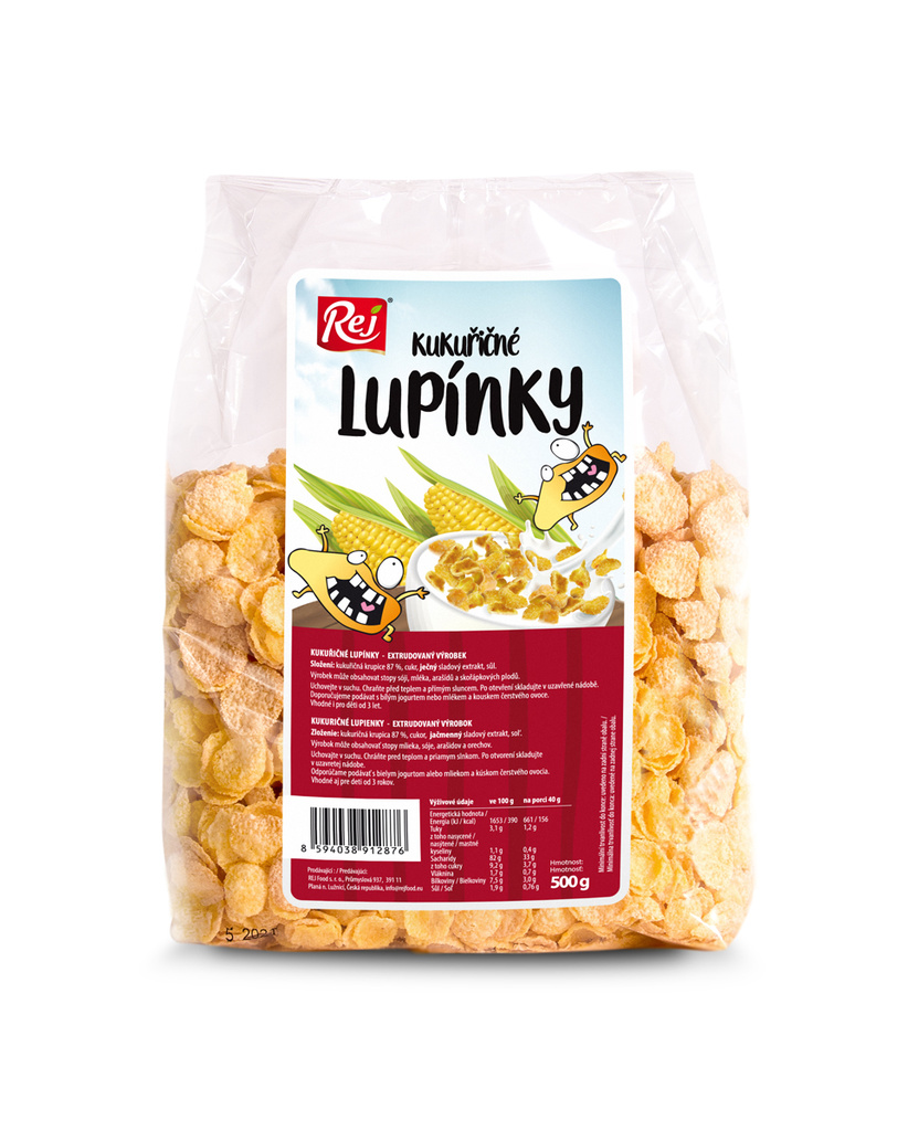 REJ Kukuřičné lupínky 500g